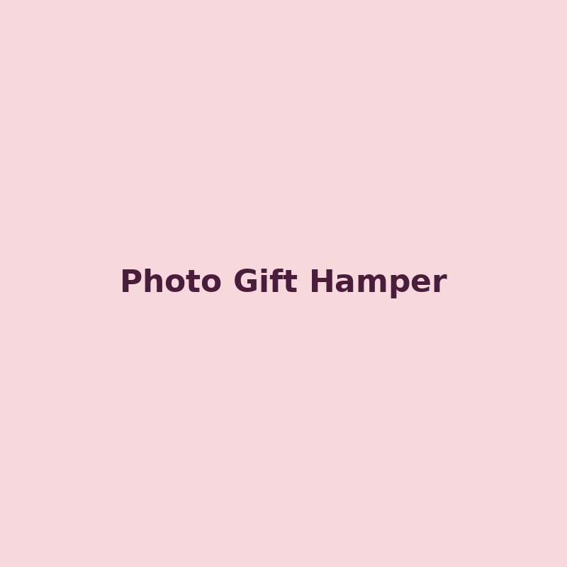 Personalised Photo Gift Hamper